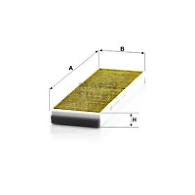 Filter, vazduh unutrašnjeg prostora MANN FILTER FP 3023-2 IC-D4B724