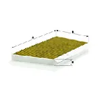 Filter, vazduh unutrašnjeg prostora MANN FILTER FP 3461 IC-D4B72A