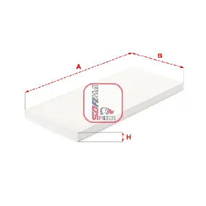 Filter, vazduh unutrašnjeg prostora SOFIMA S3024C IC-C19170