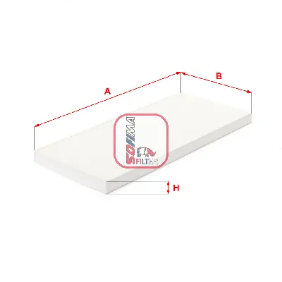 Filter, vazduh unutrašnjeg prostora SOFIMA S3024C IC-C19170