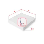 Filter, vazduh unutrašnjeg prostora SOFIMA S3115C IC-A90227