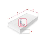 Filter, vazduh unutrašnjeg prostora SOFIMA S3136C IC-BAAE97