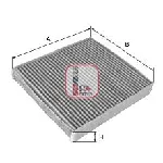 Filter, vazduh unutrašnjeg prostora SOFIMA S4105CA IC-A8033D