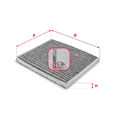 Filter, vazduh unutrašnjeg prostora SOFIMA S4162CA IC-C59ADC