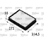 Filter, vazduh unutrašnjeg prostora VALEO VAL698160 IC-390233