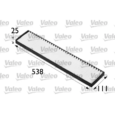 Filter, vazduh unutrašnjeg prostora VALEO VAL698247 IC-390342
