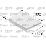 Filter, vazduh unutrašnjeg prostora VALEO VAL698700 IC-A05DF5