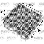 Filter, vazduh unutrašnjeg prostora VALEO VAL698774 IC-A05DFD