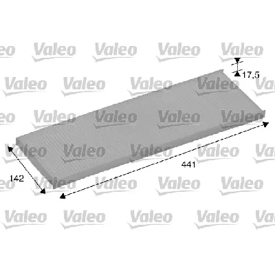Filter, vazduh unutrašnjeg prostora VALEO VAL698858 IC-A86C15