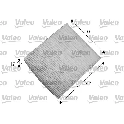 Filter, vazduh unutrašnjeg prostora VALEO VAL698866 IC-A86C1A