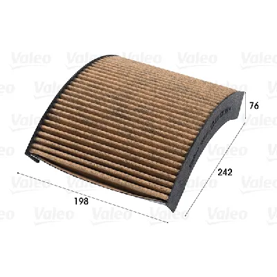 Filter, vazduh unutrašnjeg prostora VALEO VAL701019 IC-C6D0AC