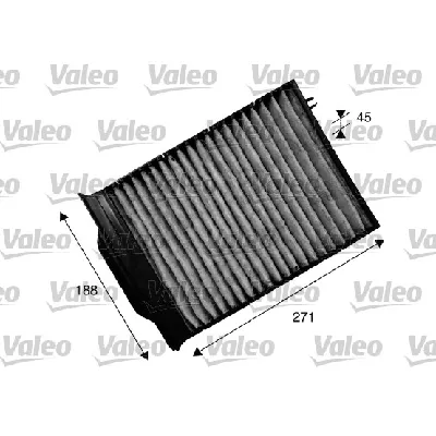 Filter, vazduh unutrašnjeg prostora VALEO VAL715539 IC-B8E249
