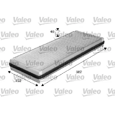 Filter, vazduh unutrašnjeg prostora VALEO VAL715562 IC-BE03F1