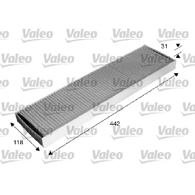 Filter, vazduh unutrašnjeg prostora VALEO VAL715585 IC-BE25F2