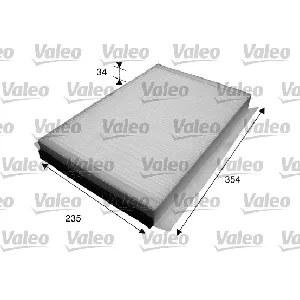 Filter, vazduh unutrašnjeg prostora VALEO VAL715601 IC-BE2600