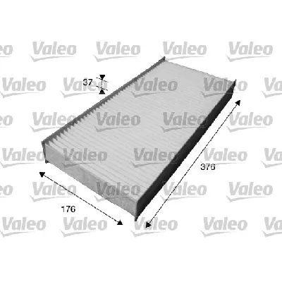 Filter, vazduh unutrašnjeg prostora VALEO VAL715614 IC-BE2608