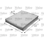 Filter, vazduh unutrašnjeg prostora VALEO VAL715616 IC-BE260A