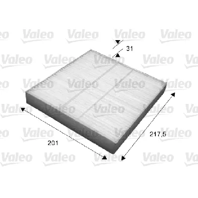 Filter, vazduh unutrašnjeg prostora VALEO VAL715631 IC-BE2617