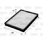 Filter, vazduh unutrašnjeg prostora VALEO VAL715654 IC-BE2623