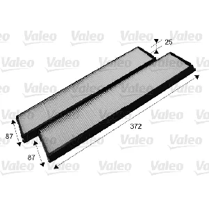 Filter, vazduh unutrašnjeg prostora VALEO VAL715684 IC-C10EA4
