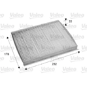 Filter, vazduh unutrašnjeg prostora VALEO VAL715686 IC-C10E9D