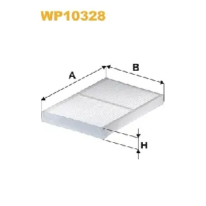 Filter, vazduh unutrašnjeg prostora WIX FILTERS WP10328WIX IC-E88B99