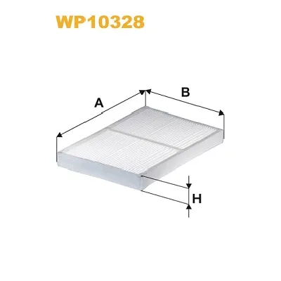 Filter, vazduh unutrašnjeg prostora WIX FILTERS WP10328WIX IC-E88B99
