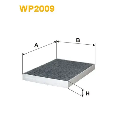 Filter, vazduh unutrašnjeg prostora WIX FILTERS WP2009WIX IC-F6747C