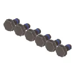 Garnitura vijaka, zamajac LUK 411 0007 10 IC-F62C27 Garnitura vijaka, zamajac LUK 411 0007 10 IC-F62C27