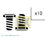 Garnitura vijaka, zamajac LUK 411 0125 10 IC-B6BA2F Garnitura vijaka, zamajac LUK 411 0125 10 IC-B6BA2F