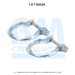 Garnitura za montažu, izduvni sistem BM CATALYSTS FK11003A IC-F5214A
