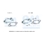 Garnitura za montažu, izduvni sistem BM CATALYSTS FK11014B IC-F5215F