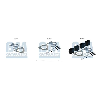 Garnitura za montažu, izduvni sistem BM CATALYSTS FK11027B IC-F52151