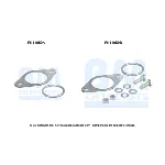 Garnitura za montažu, izduvni sistem BM CATALYSTS FK11059B IC-F52172