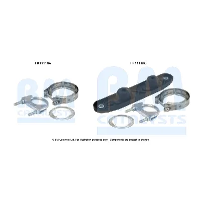 Garnitura za montažu, izduvni sistem BM CATALYSTS FK11118A IC-F5216F