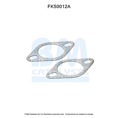 Garnitura za montažu, izduvni sistem BM CATALYSTS FK50012A IC-F6ADA7