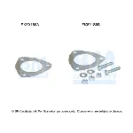 Garnitura za montažu, izduvni sistem BM CATALYSTS FK50189B IC-F6AE7D