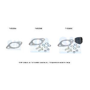 Garnitura za montažu, izduvni sistem BM CATALYSTS FK50269B IC-F6AE9F
