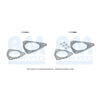 Garnitura za montažu, izduvni sistem BM CATALYSTS FK50486B IC-F6AEE1