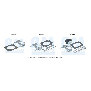Garnitura za montažu, izduvni sistem BM CATALYSTS FK70592B IC-F6AFF9