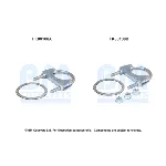 Garnitura za montažu, izduvni sistem BM CATALYSTS FK80108B IC-F52173