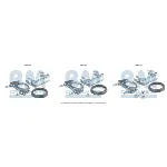 Garnitura za montažu, izduvni sistem BM CATALYSTS FK80120B IC-F5212B