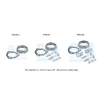 Garnitura za montažu, izduvni sistem BM CATALYSTS FK80245B IC-F5211D