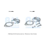 Garnitura za montažu, izduvni sistem BM CATALYSTS FK90648B IC-F52189