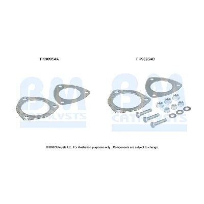 Garnitura za montažu, izduvni sistem BM CATALYSTS FK90954B IC-F5213B