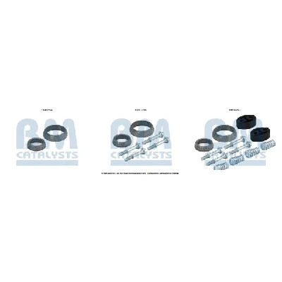 Garnitura za montažu, izduvni sistem BM CATALYSTS FK91225B IC-F52190