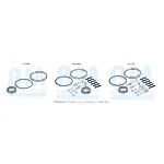 Garnitura za montažu, izduvni sistem BM CATALYSTS FK91259B IC-F5211C