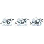 Garnitura za montažu, izduvni sistem BM CATALYSTS FK91339B IC-F52120