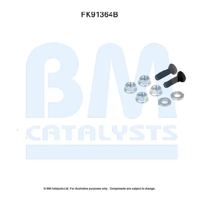 Garnitura za montažu, izduvni sistem BM CATALYSTS FK91364B IC-F52125