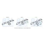 Garnitura za montažu, izduvni sistem BM CATALYSTS FK91403B IC-F5217C